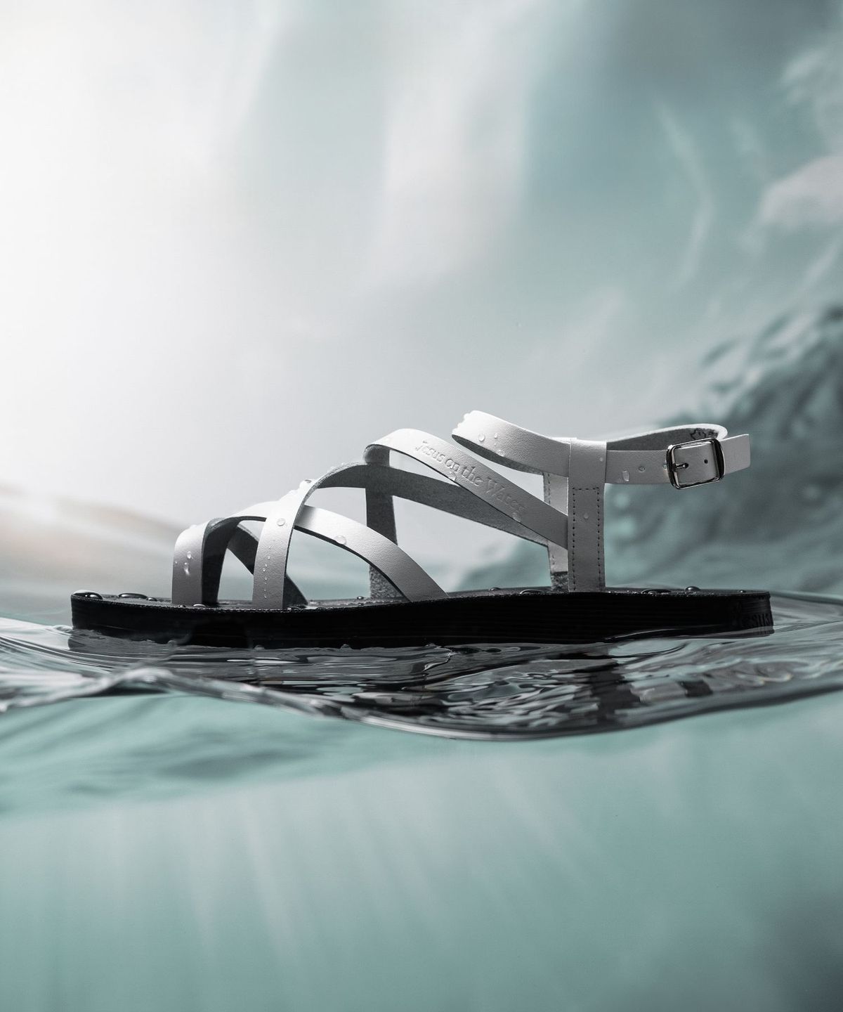 지저스온더워터(JESUS ON THE WATER) JESUS SANDAL Shalem 소가죽 스트랩 샌들 2cm -JOW102 (5color)