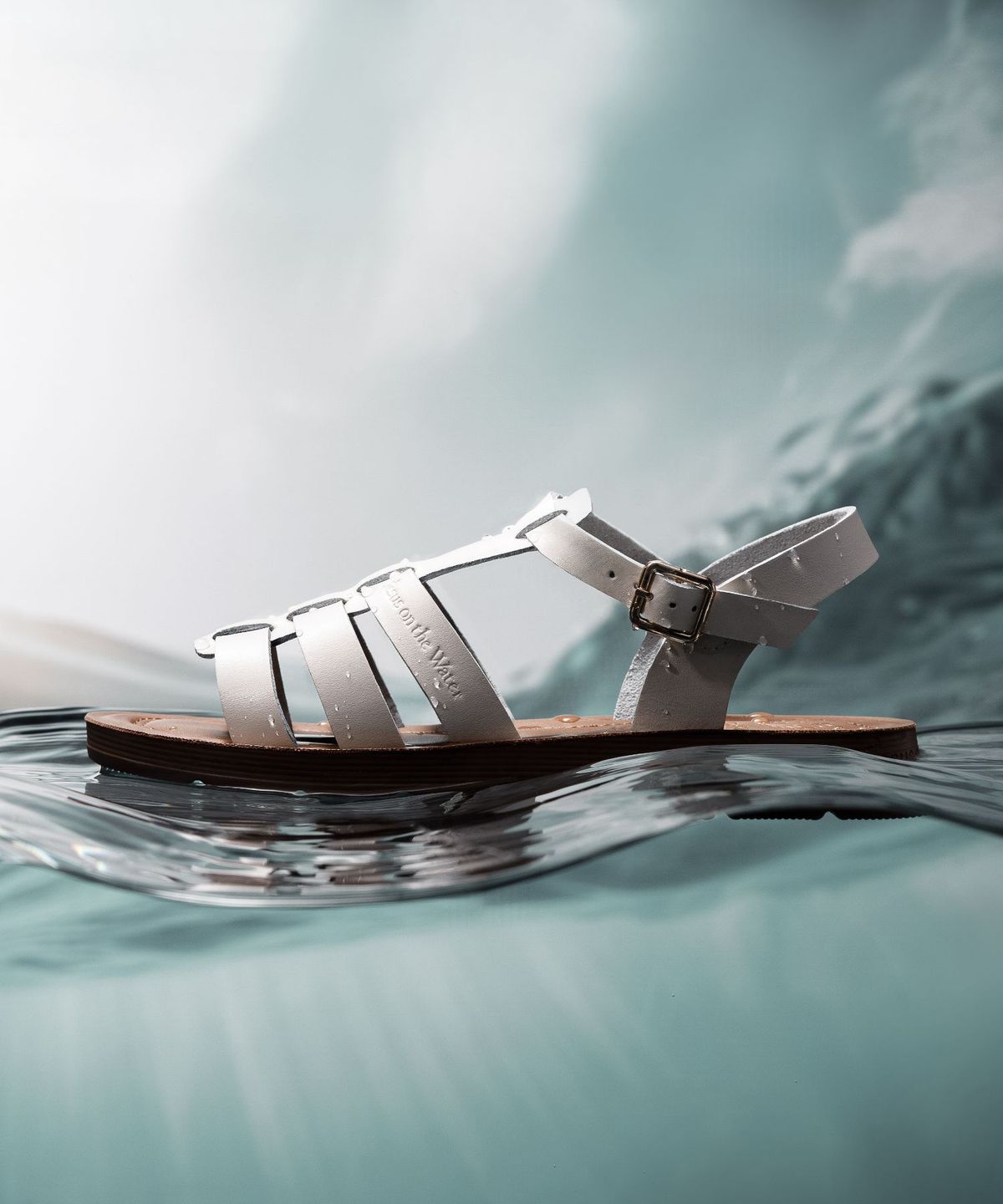 지저스온더워터(JESUS ON THE WATER) JESUS SANDAL Kidron 소가죽 스트랩 샌들 2cm -JOW103 (3color)