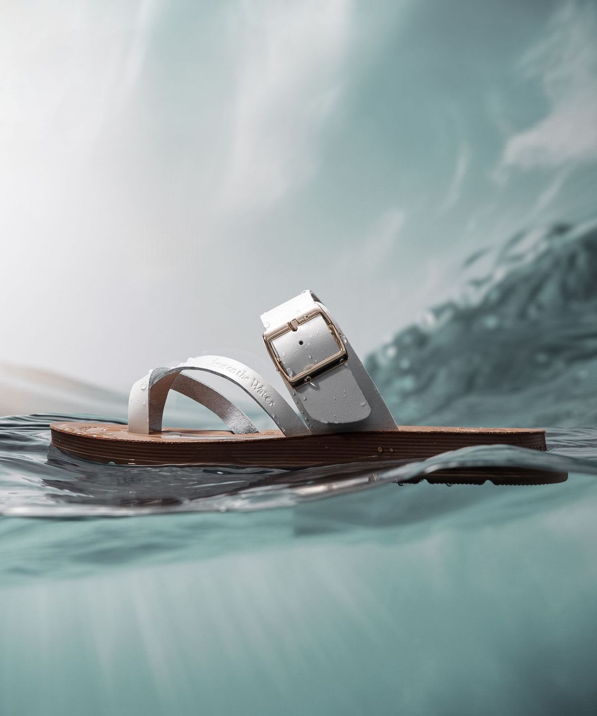 지저스온더워터(JESUS ON THE WATER) JESUS SANDAL Lod 소가죽 스트랩 샌들 2cm  -JOW106 (6color)
