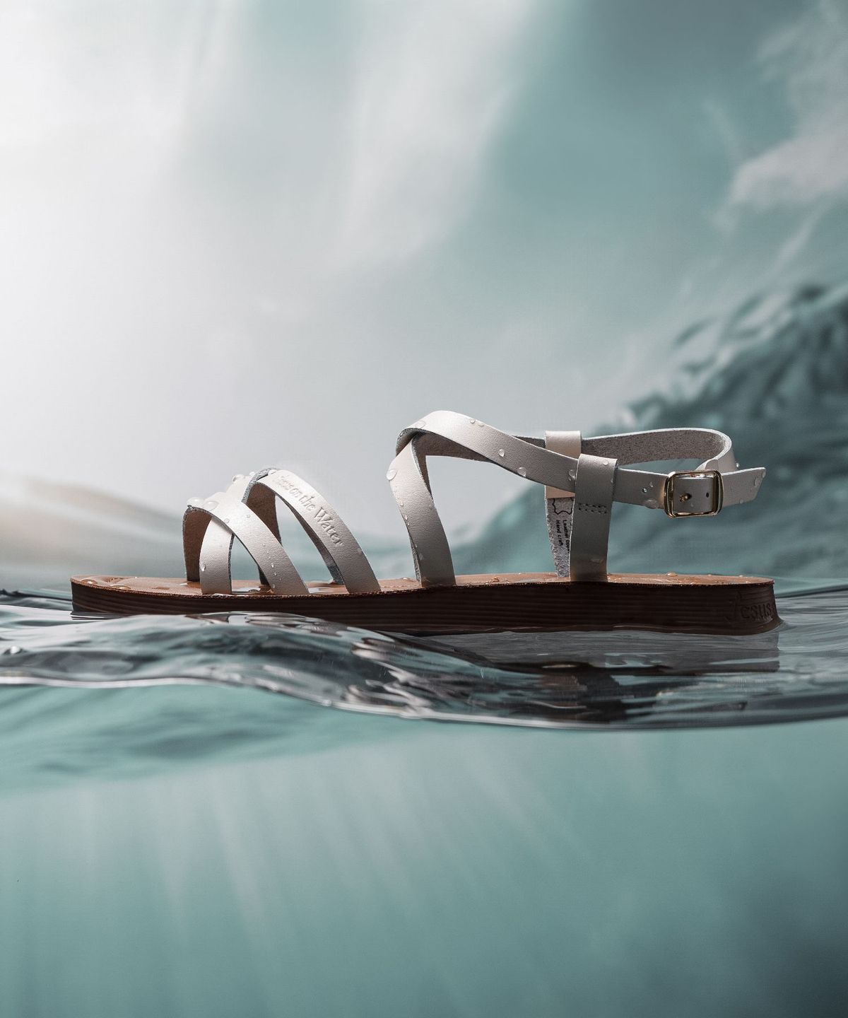 지저스온더워터(JESUS ON THE WATER) JESUS SANDAL Negev 소가죽 스트랩 샌들 2cm -JOW108 (4color)