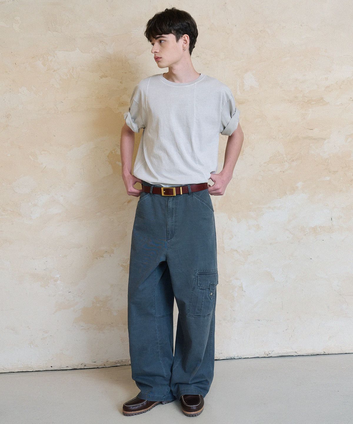 노운(NOUN) multi pocket pants (charcoal)