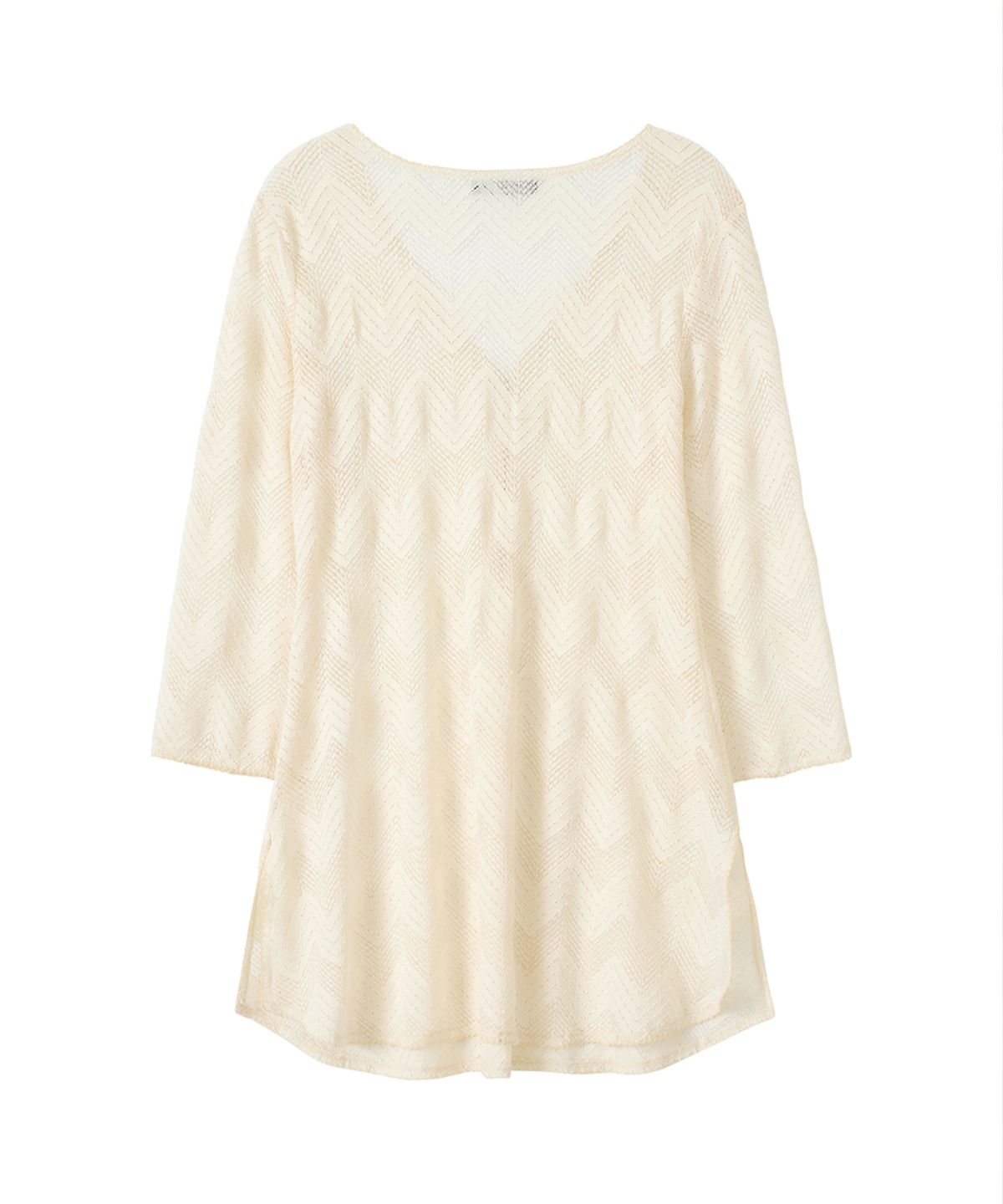 살롱 드 욘(SALON DE YOHN) Vintage Lace Cover Up Dress_ Ivory