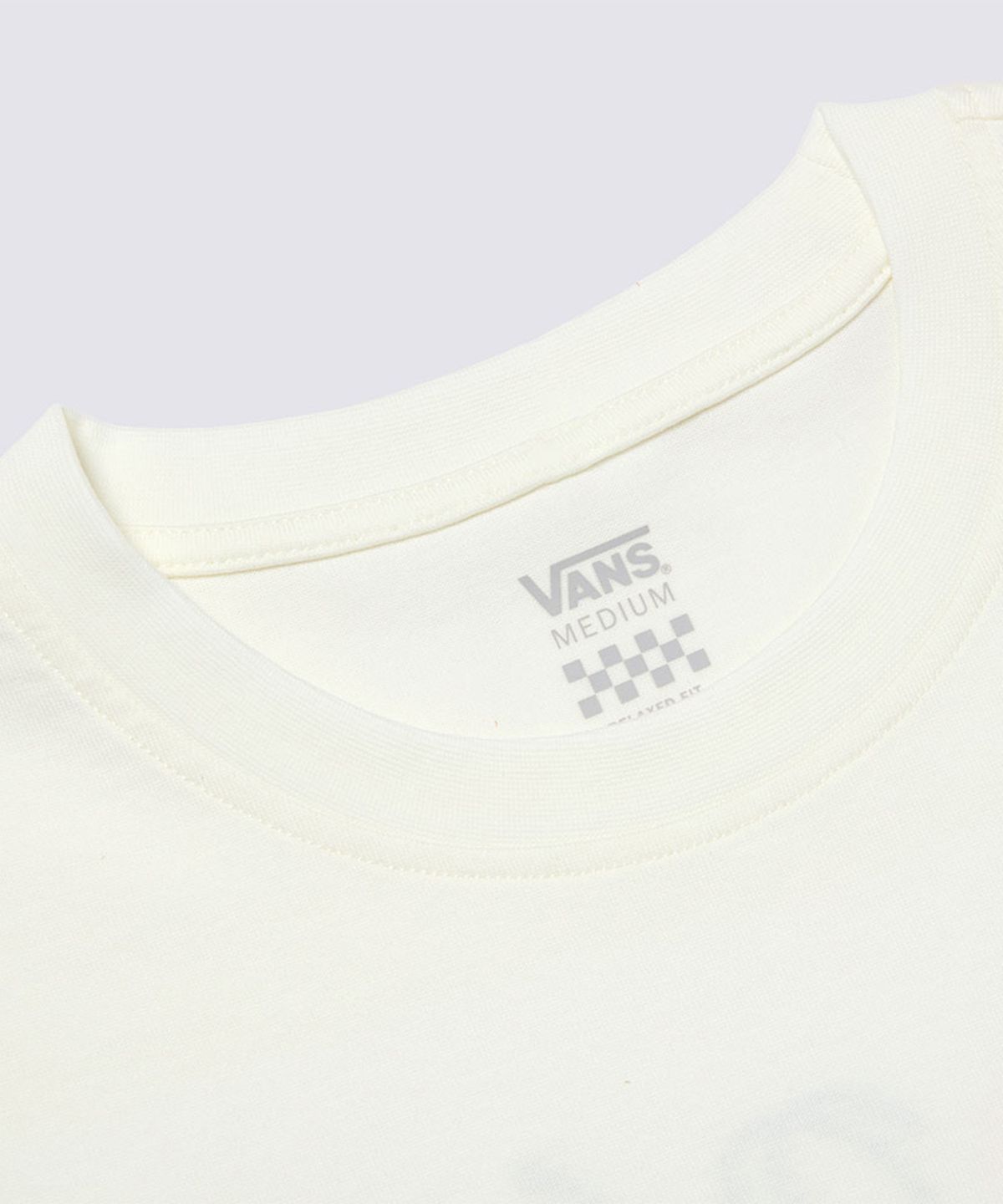 반스(VANS) 뉴 플라워 로고 반소매티 - 마시멜로우 / VN000NNRFS81
