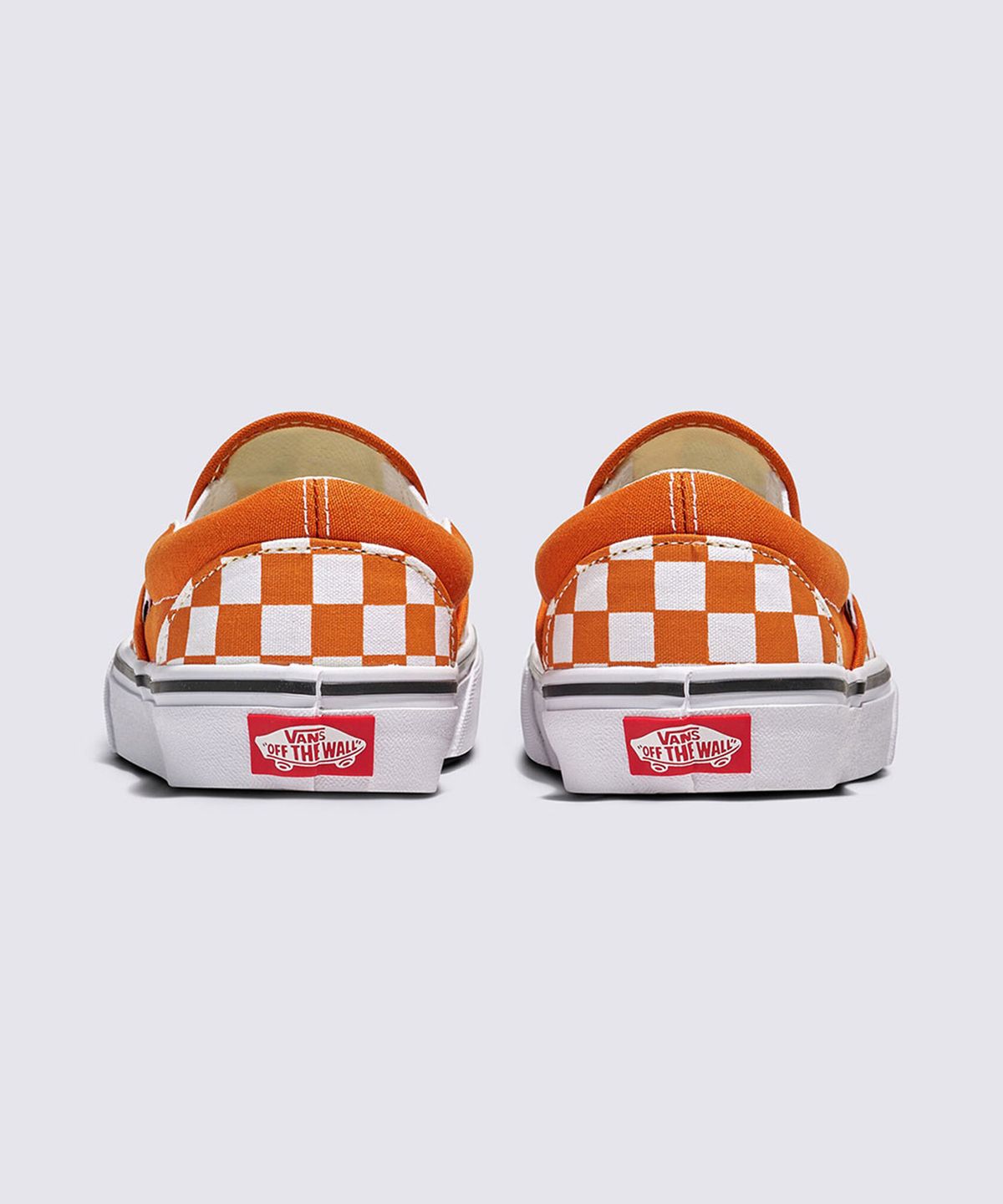 반스(VANS) 클래식 슬립온 - (컬러 띠어리) 체커보드 마멀레이드 / VN000D6Y52K1