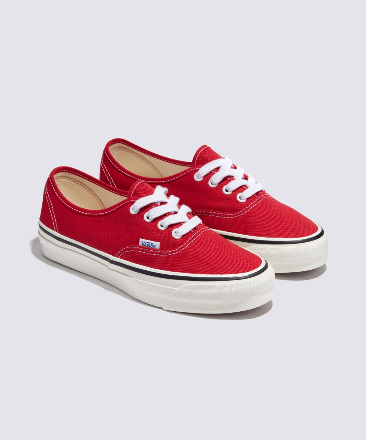 반스(VANS) 프리미엄 어센틱 리이슈 44 LX - 레이싱 레드 / VN000CQABOP1