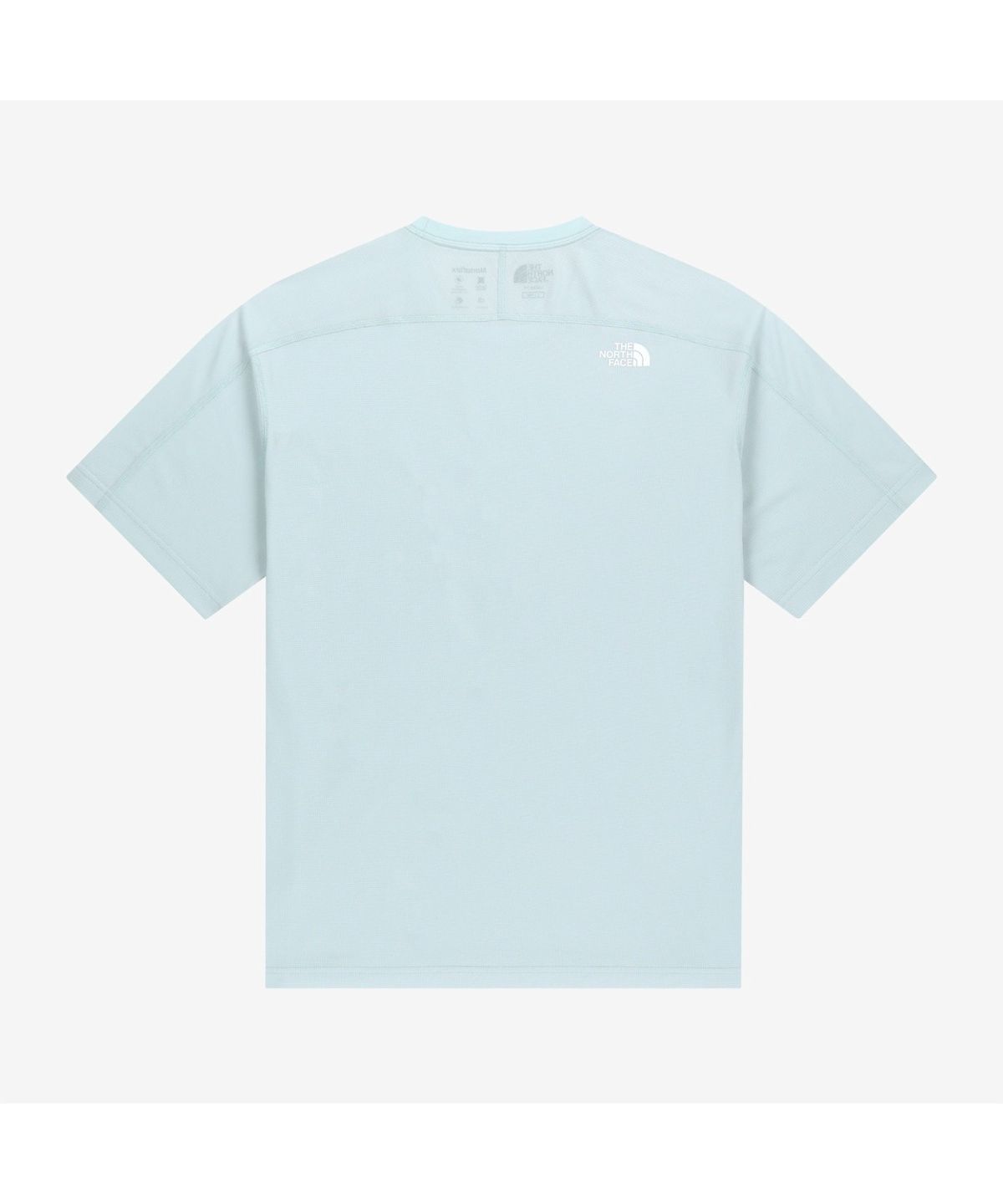 노스페이스(THE NORTH FACE) NT7UR15L 하이브리드 와플 반팔 라운드티 LIGHT_BLUE