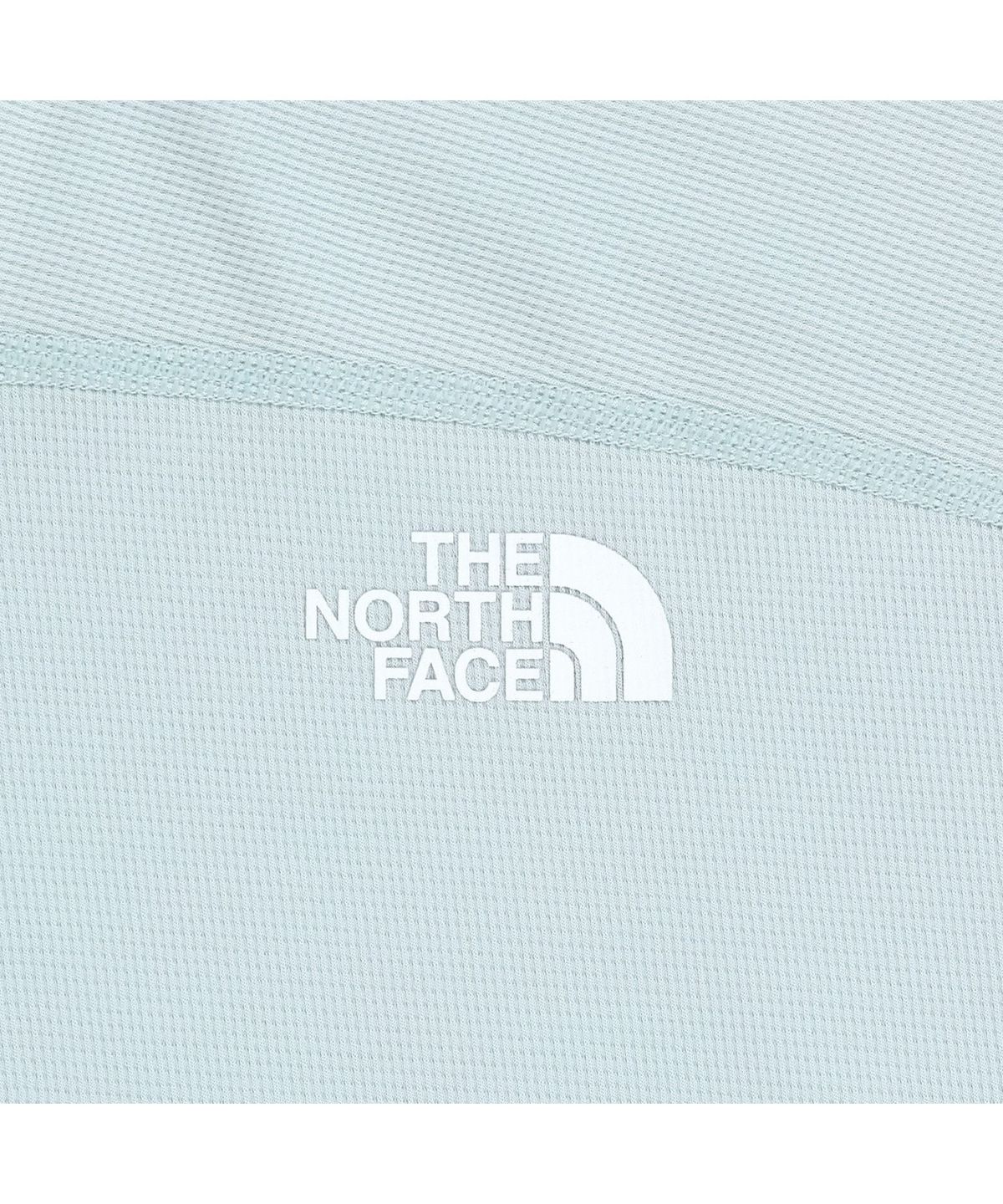 노스페이스(THE NORTH FACE) NT7UR15L 하이브리드 와플 반팔 라운드티 LIGHT_BLUE