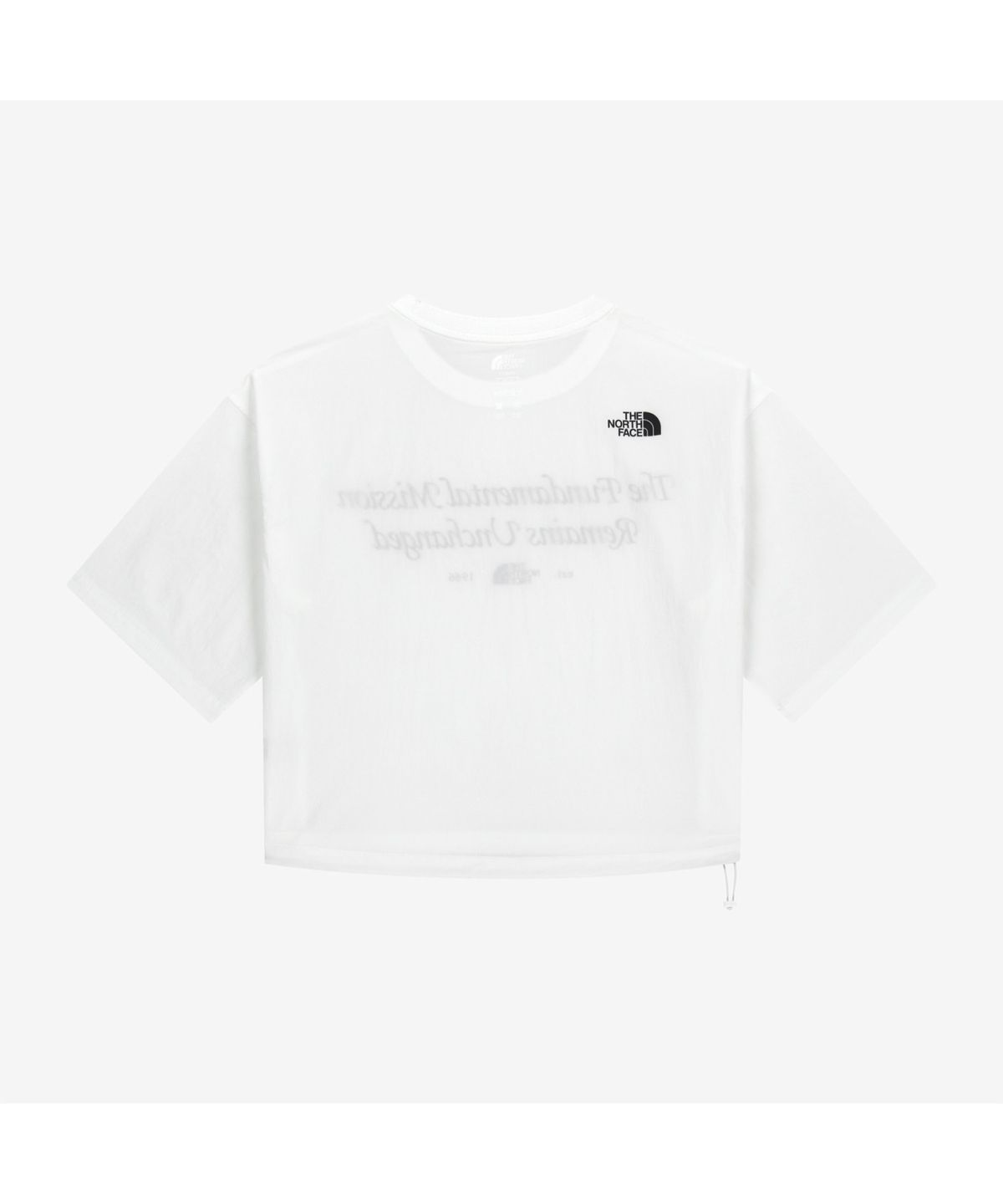 노스페이스(THE NORTH FACE) NT7UR37M 여성 아이라 반팔 라운드티 WHITE
