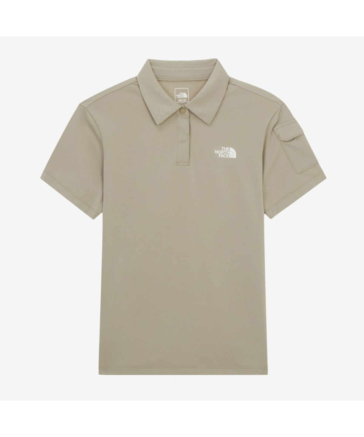 노스페이스(THE NORTH FACE) NT7PR09B 올데이 반팔 폴로 DARK_BEIGE