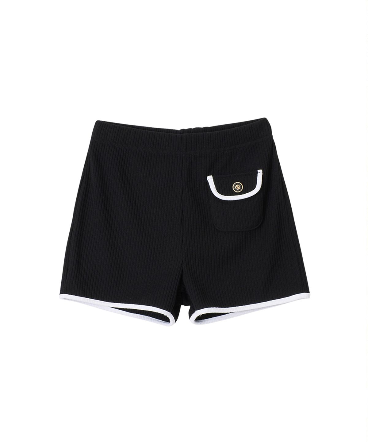 살롱 드 욘(SALON DE YOHN) Pocket Point Short Pants_ Black