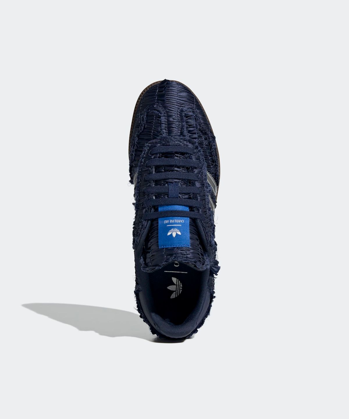 아디다스(ADIDAS) 아디다스 X 캐롤라인 후 삼바 OG 새틴 - 다크블루 / JP9282