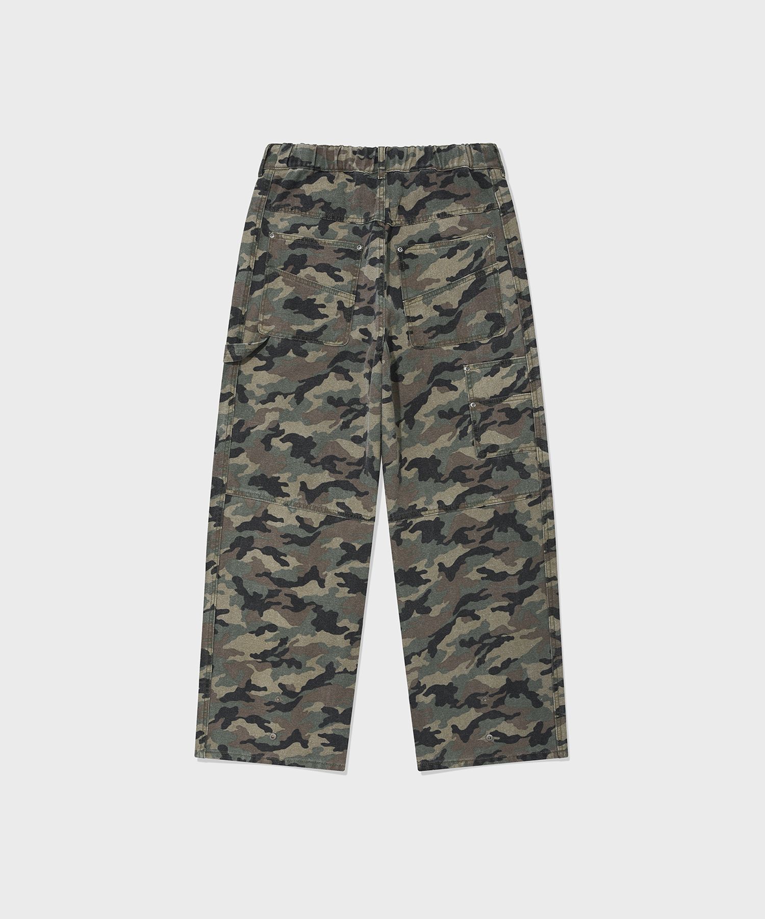 [SAINTPAIN]★25SS★CAMO COTTON WORK PANTS MUSINSA | SAINTPAIN SP Camo Cotton Work Pants Green