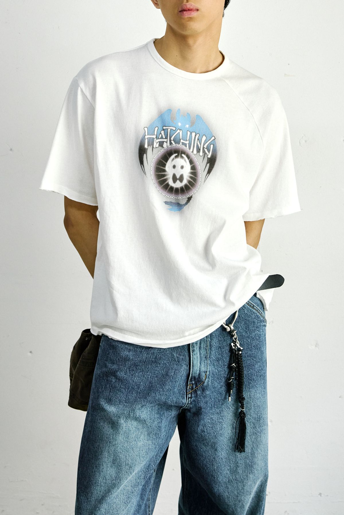 해칭룸(HATCHINGROOM) Hatching Dragon Tee White