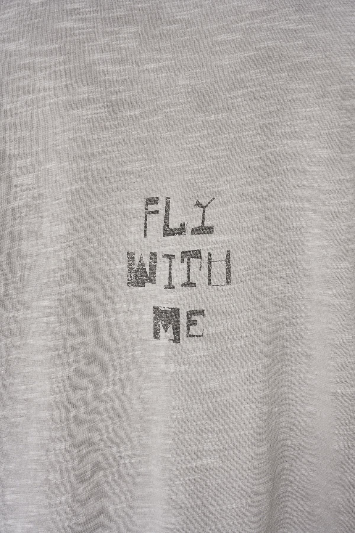 해칭룸(HATCHINGROOM) Toothless Slub Tee Grey