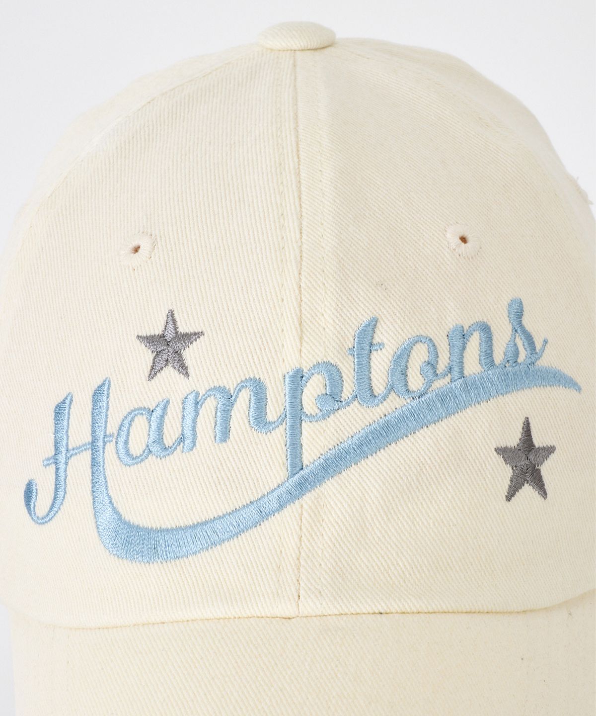 살롱 드 욘(SALON DE YOHN) Hampton Ball Cap_ Ivory