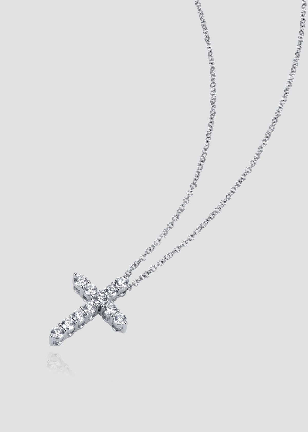 아논(ANON) Long Cross Necklace