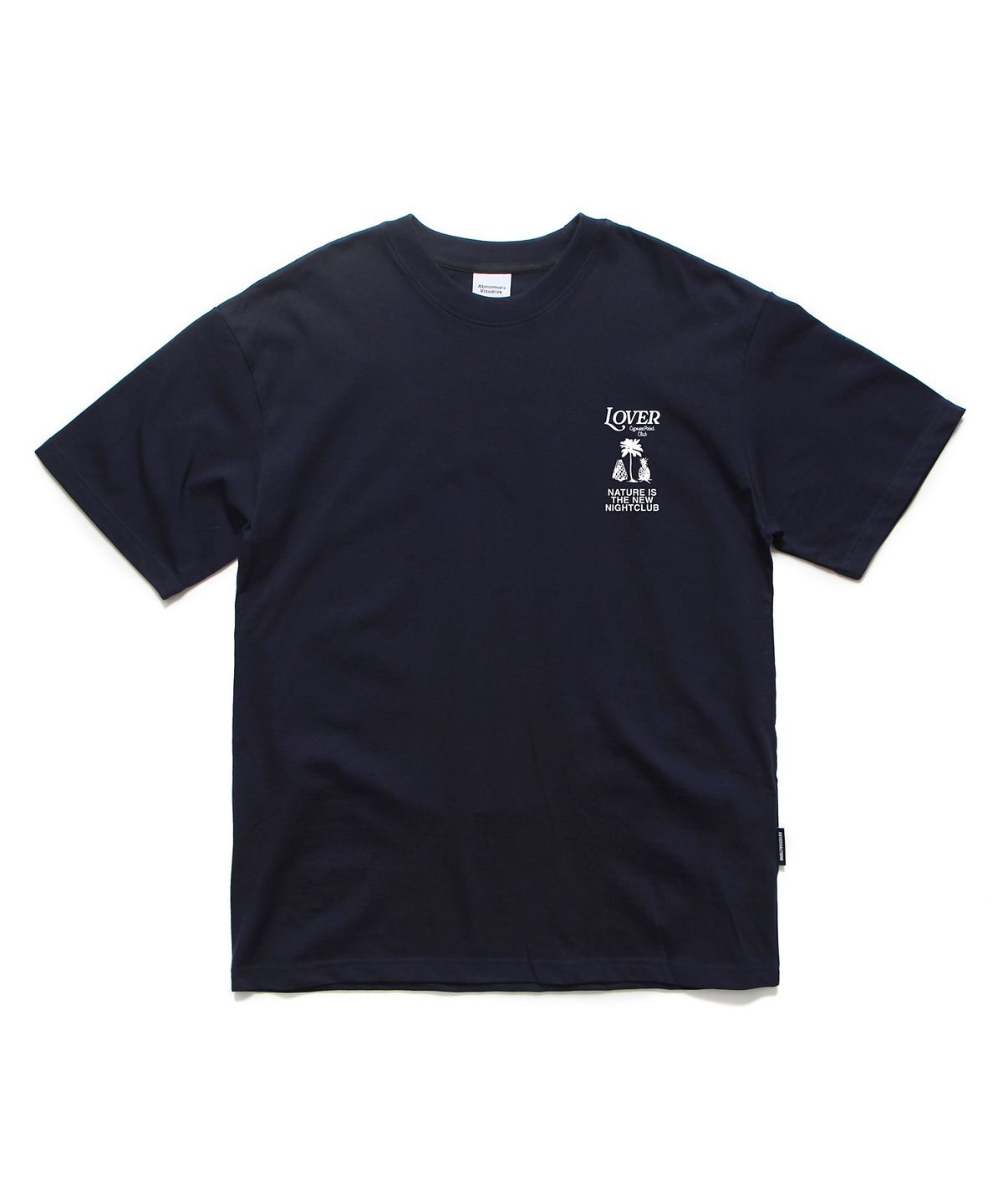 앱놀머씽(ABNORMALTHING) 러버 오버핏 티셔츠 화이트 (LOVER T-SHIRT WHITE)
