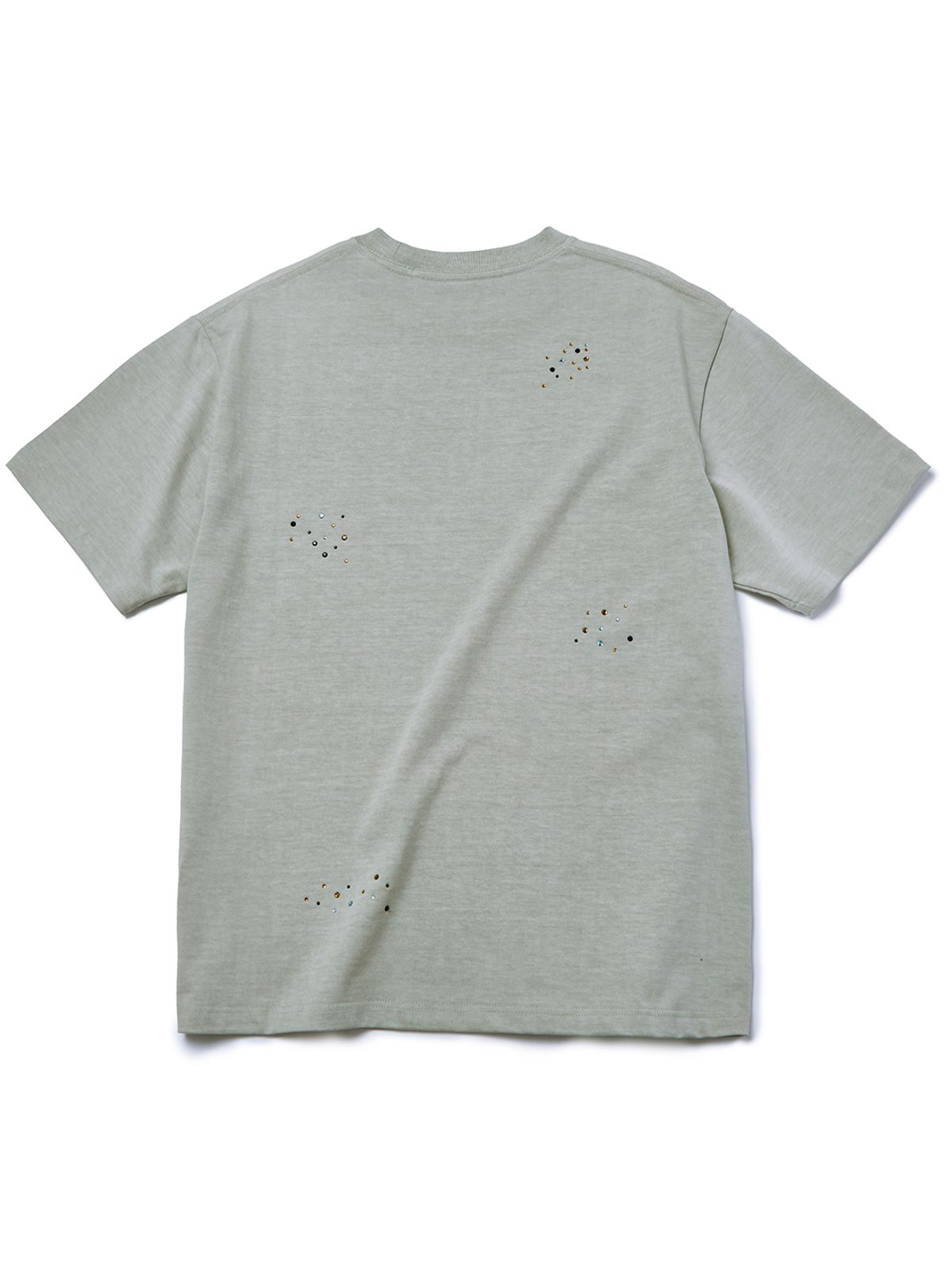 가먼츠팹(GARMENTS FAB) Hot-Fix Washed Tee (GRAY)