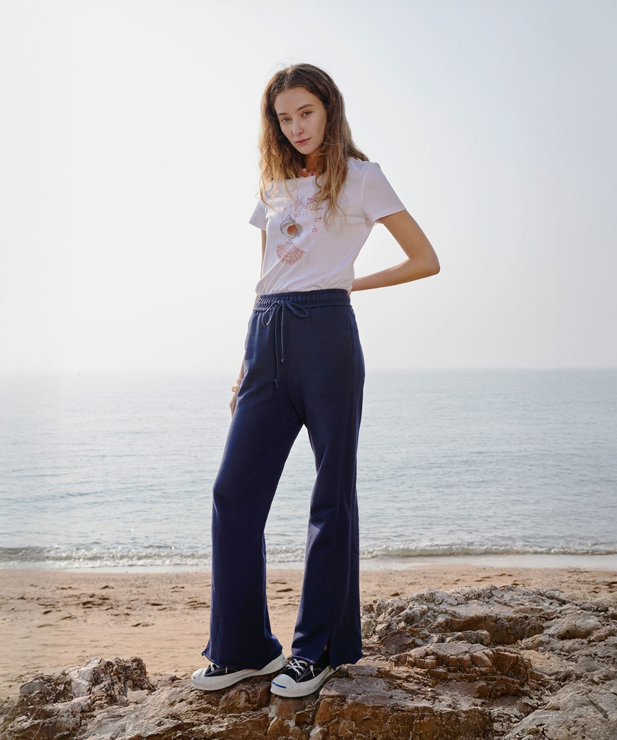 아이스가든에이오공팔(ICE GARDEN A.508) Kite Print T-shirt