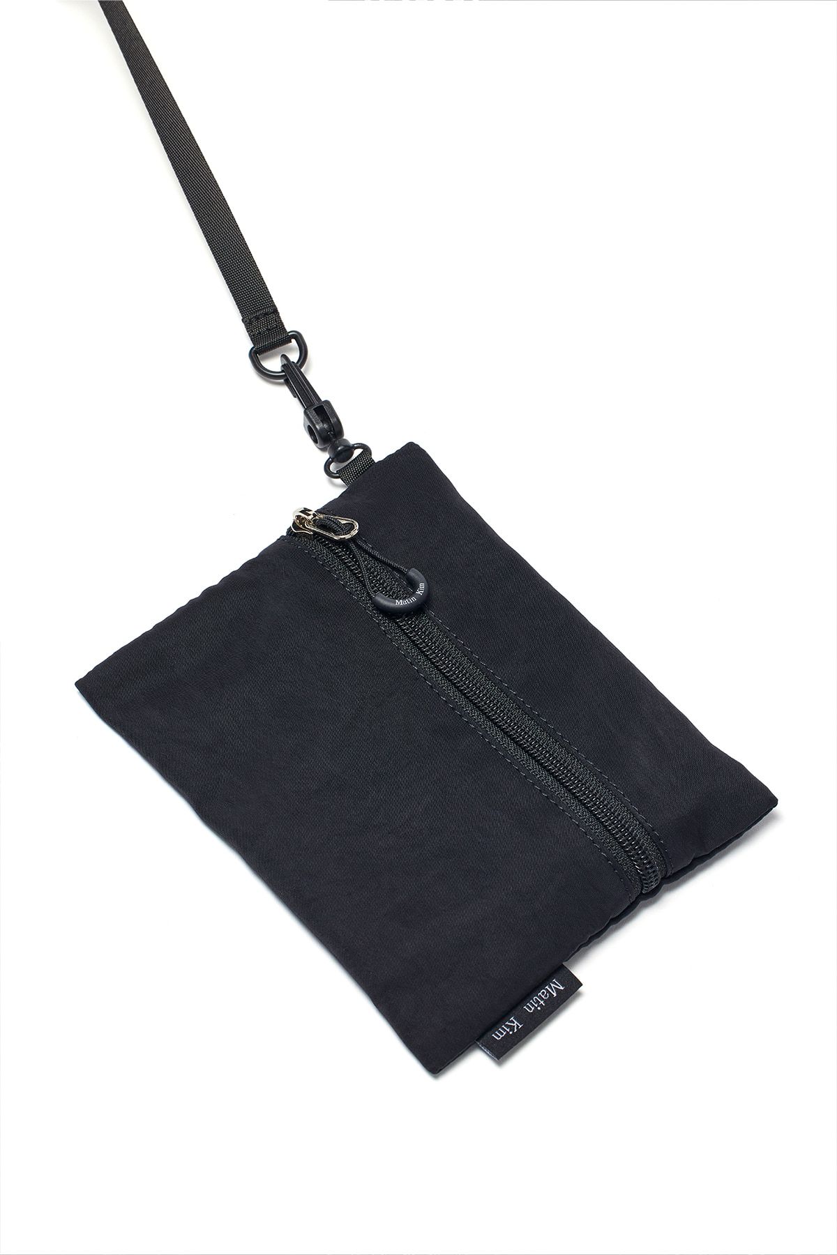 MUSINSA | MATIN KIM ONE POCKET MESH BACK PACK IN BLACK