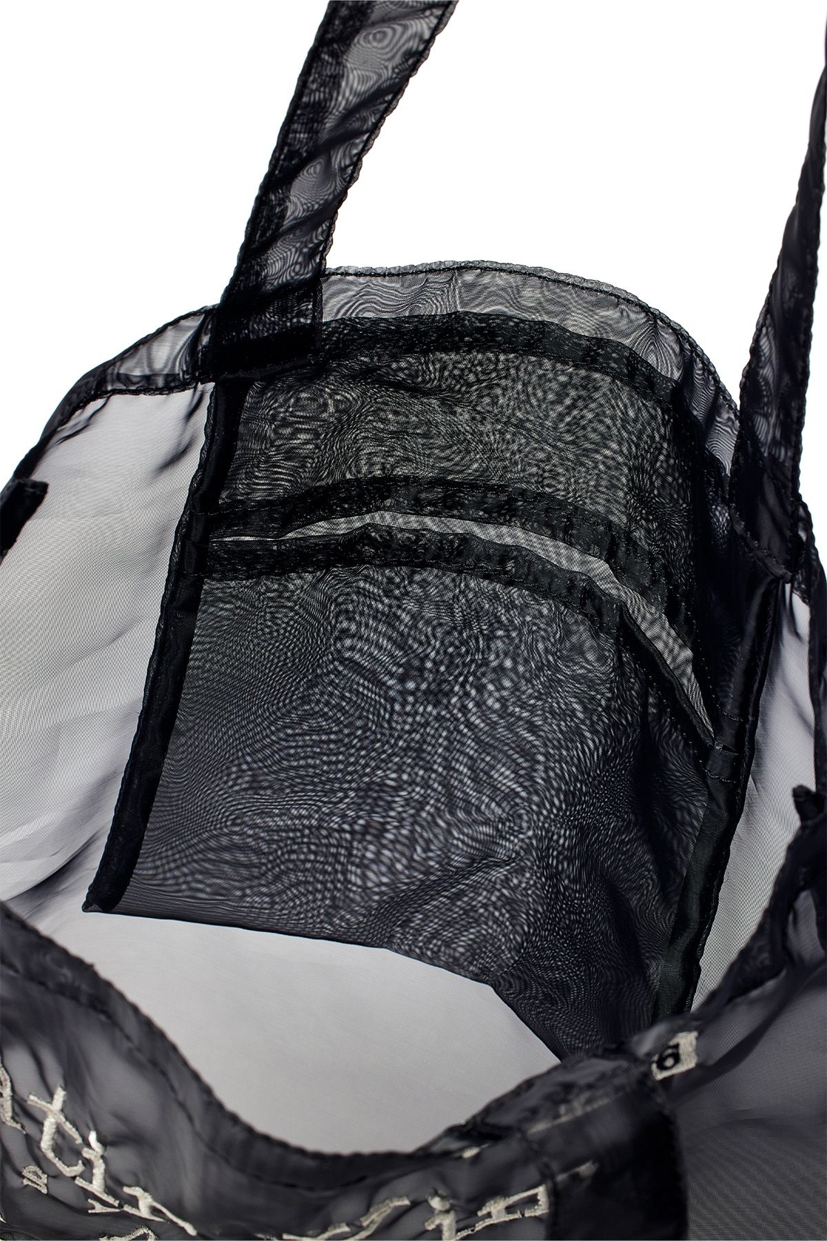 【Matin Kim】★大人気★ ORGANZA ECOBAG ★関税・送料無料★ MUSINSA公式 | MATIN KIM ORGANZA ECOBAG IN BLACK