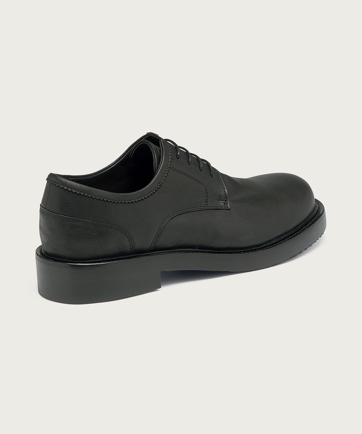라스트뮤지엄(LASTMUSEUM) British Derby Shoes Black, 2025