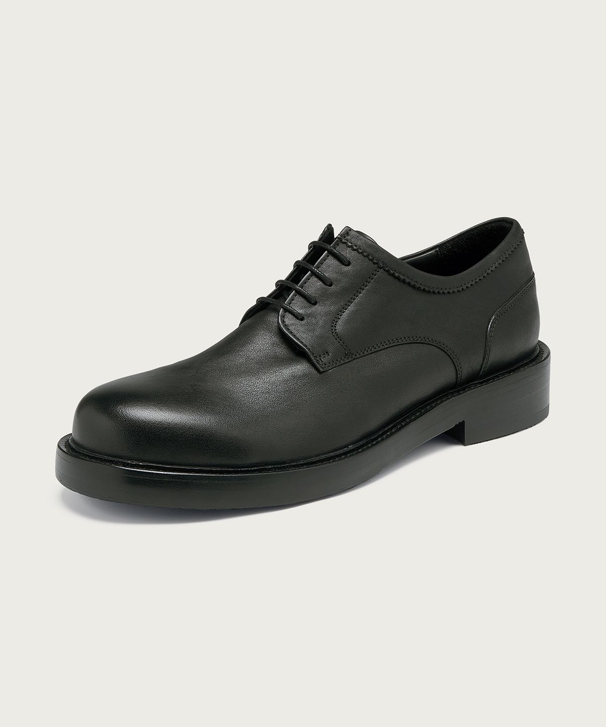 라스트뮤지엄(LASTMUSEUM) British Derby Shoes Black, 2025