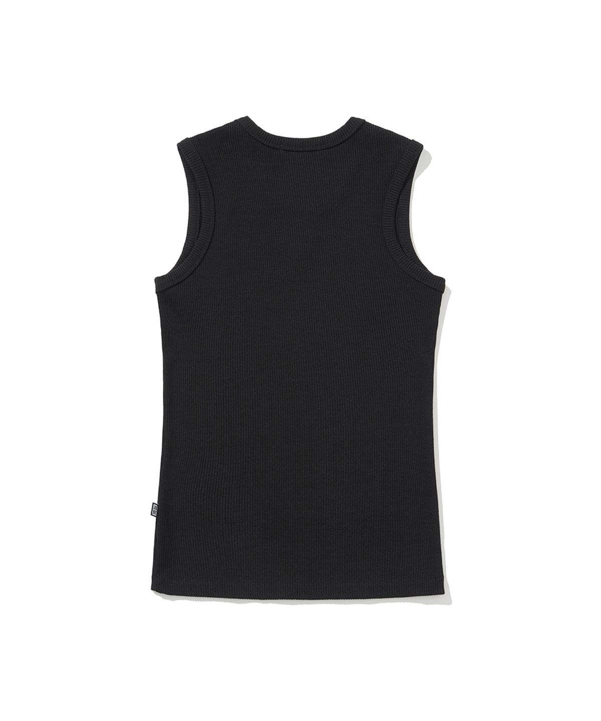 낫포너드(NOT4NERD) 4 Symbol Ribbed Sleeveless - Black