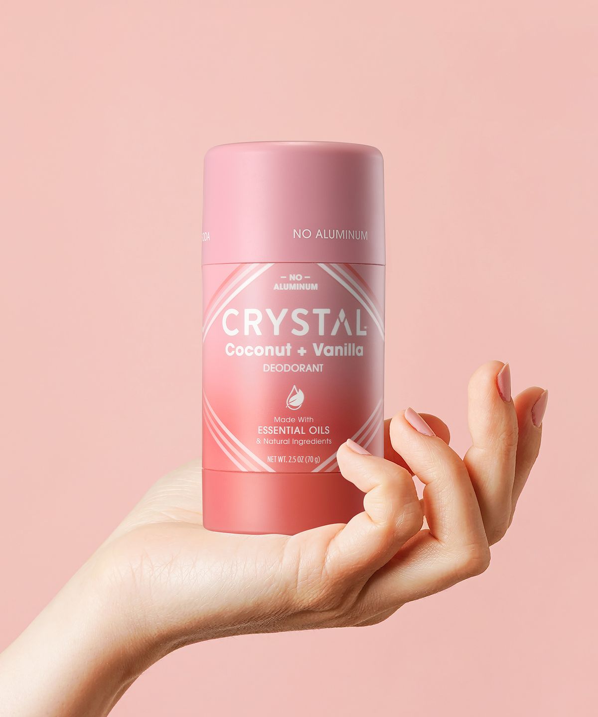 크리스탈(CRYSTAL) 크리스탈 마그네슘 데오드란트 코코넛+바닐라 70g