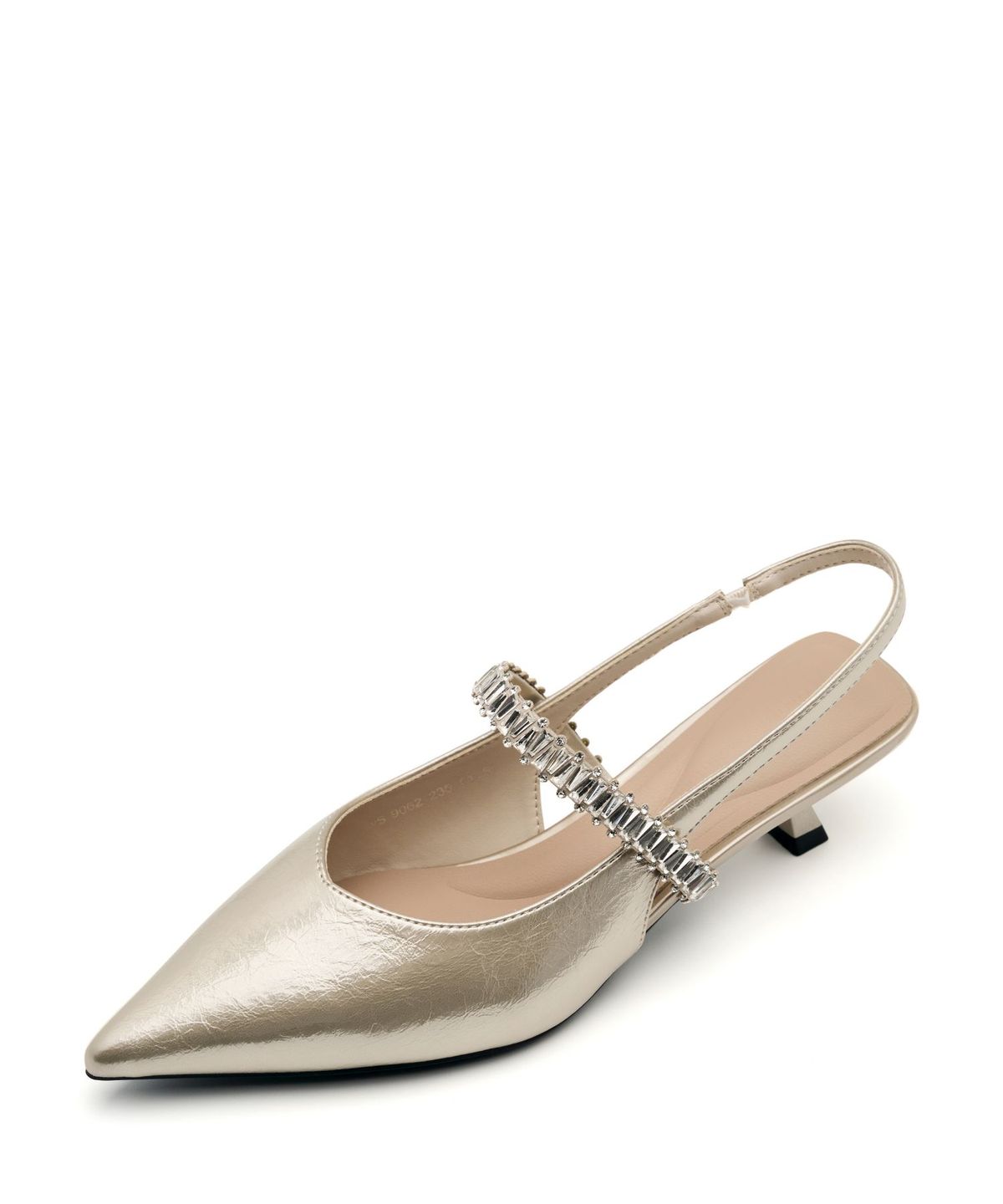 스퍼(SPUR) Jade Jewelled 슬링백 펌프스 4.5cm -VS9062 (2color)