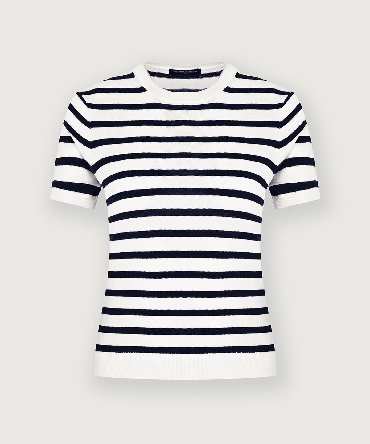 더니트컴퍼니(THEKNITCOMPANY) (W) 오레아 스트라이프 크루넥 니트 3color