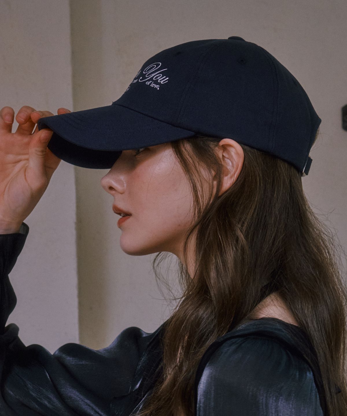 루루슈(LULUCHOU) Crush Ball cap - NAVY