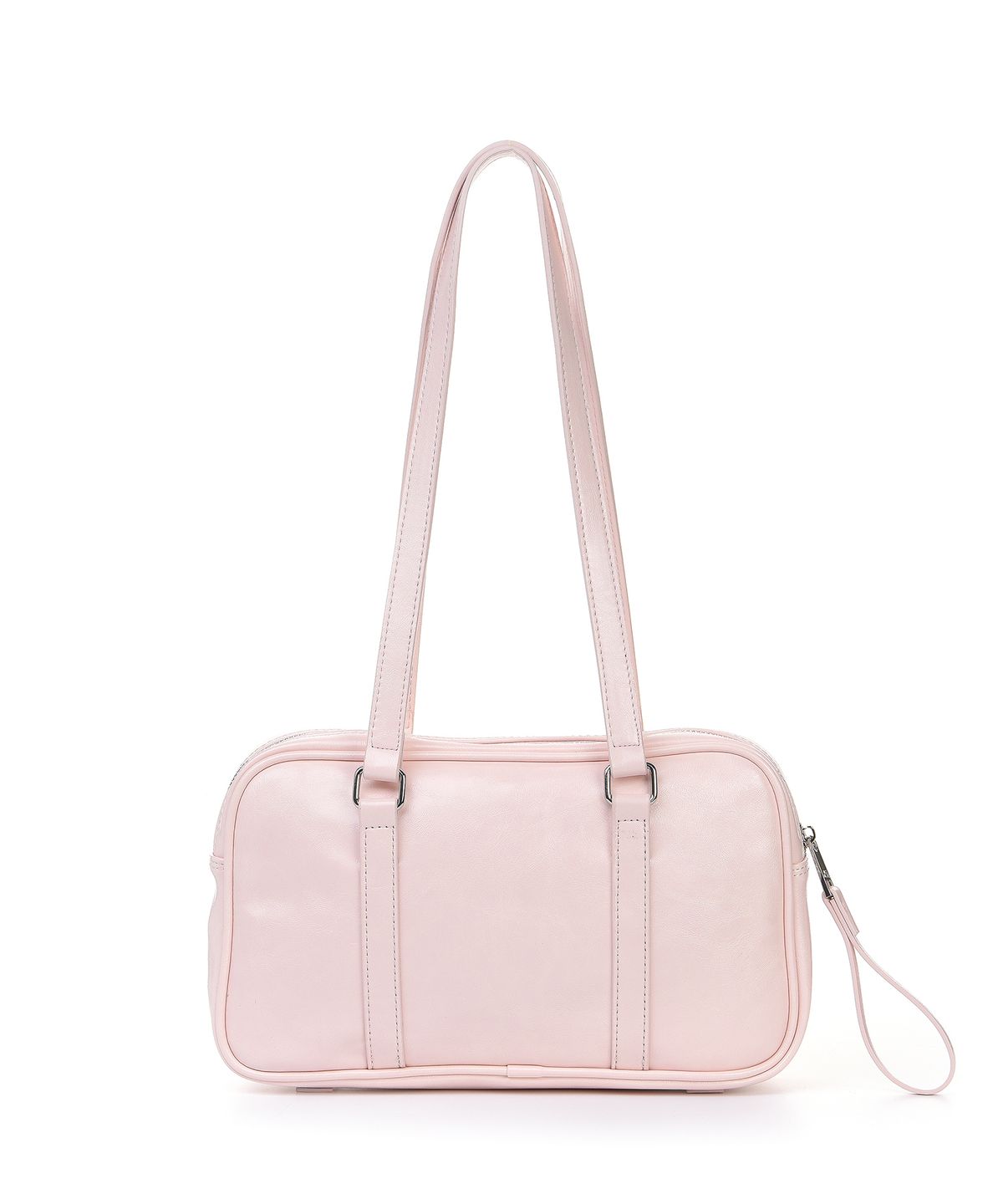 닉앤니콜(NICK&NICOLE) CRYSTAL LEATHER MINI BOSTON BAG_PINK