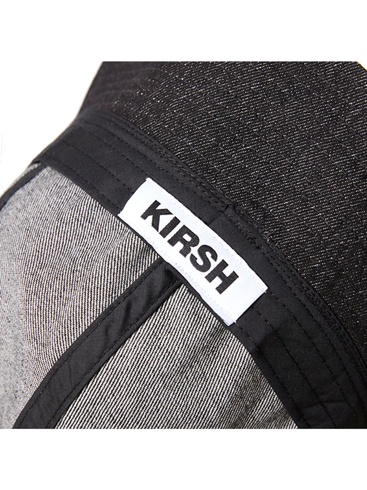 키르시(KIRSH) 체리 스티치 드랍 버킷햇 [블랙]