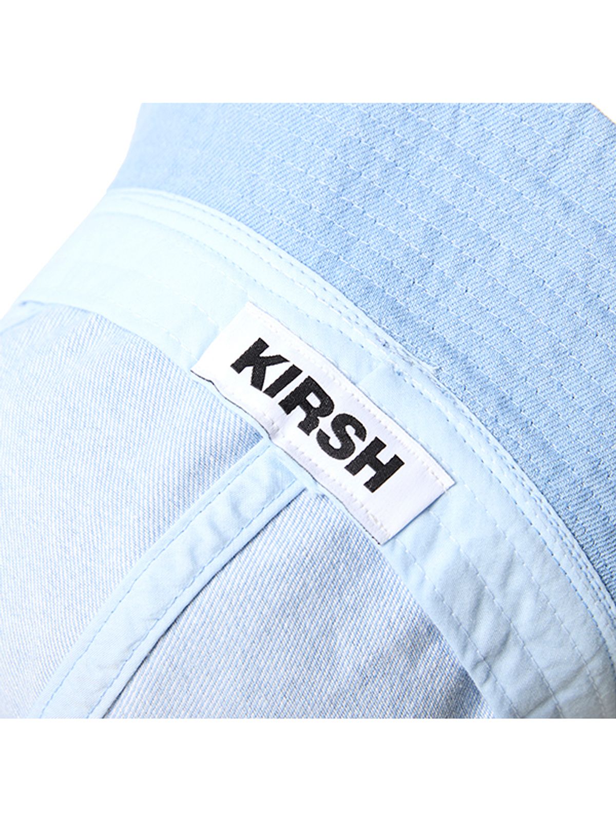 키르시(KIRSH) 체리 스티치 드랍 버킷햇 [블루]