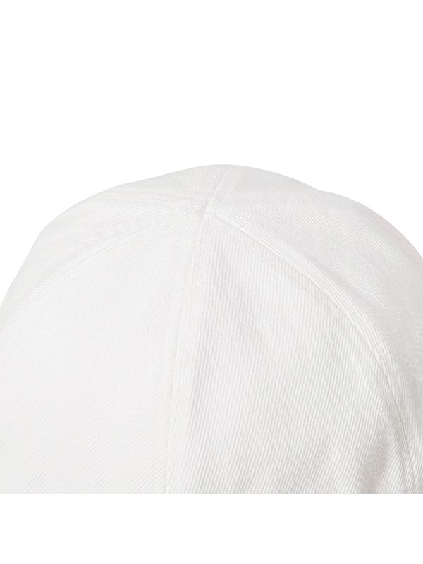 MUSINSA | KIRSH Cherry Stitch Drop Bucket Hat [White]
