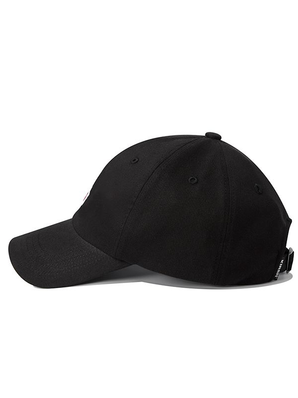 MUSINSA | KIRSH Cherry Wappen Logo Ball Cap [Black]