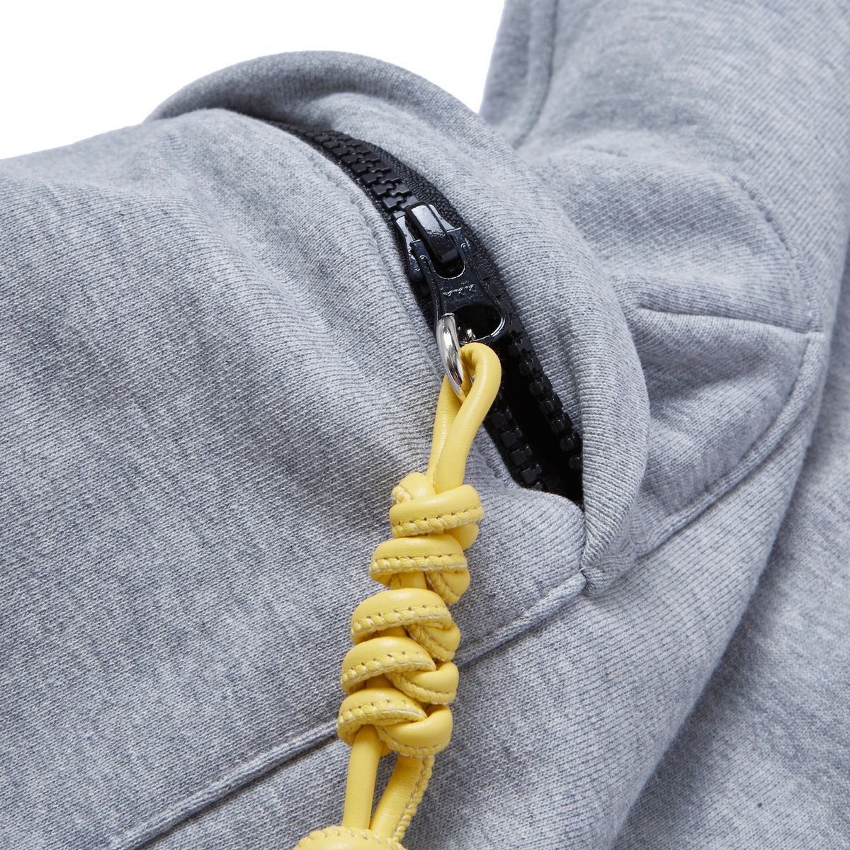가먼츠팹(GARMENTS FAB) Cargo Bermuda Sweatpants (MELANGE GRAY)