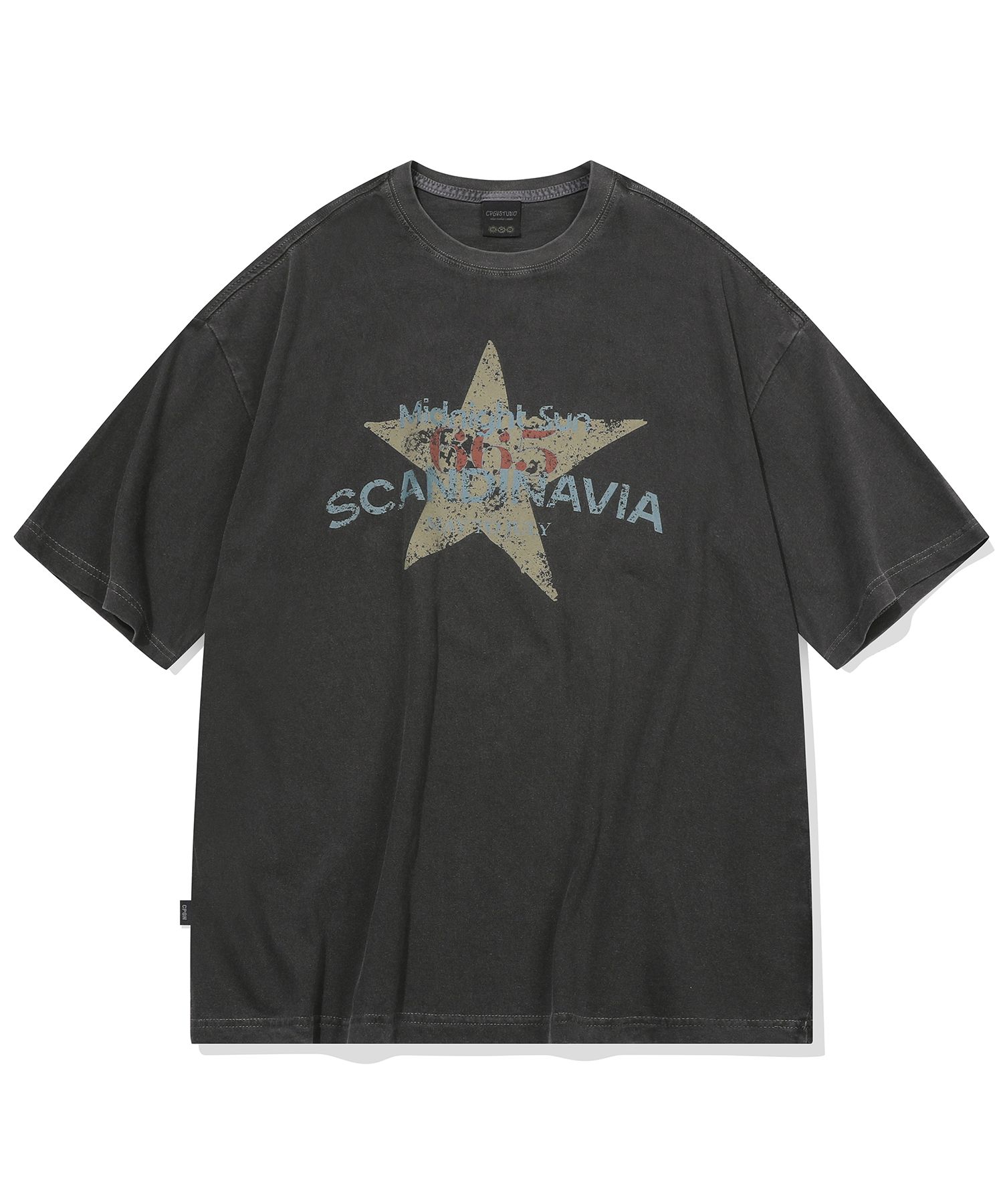 【CPGN STUDIO】Midnight Talk Pigment Short Sleeve T-shirt MUSINSA | CPGN STUDIO Sirnitha Pigment Short Sleeve T-Shirt