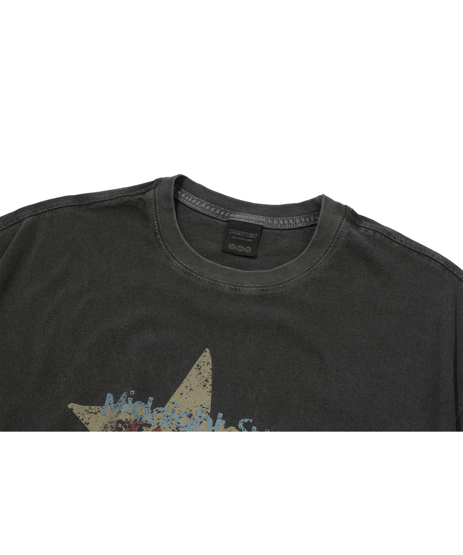 【CPGN STUDIO】Midnight Talk Pigment Short Sleeve T-shirt MUSINSA | CPGN STUDIO Happy Day Pigment Short Sleeve T-shirt