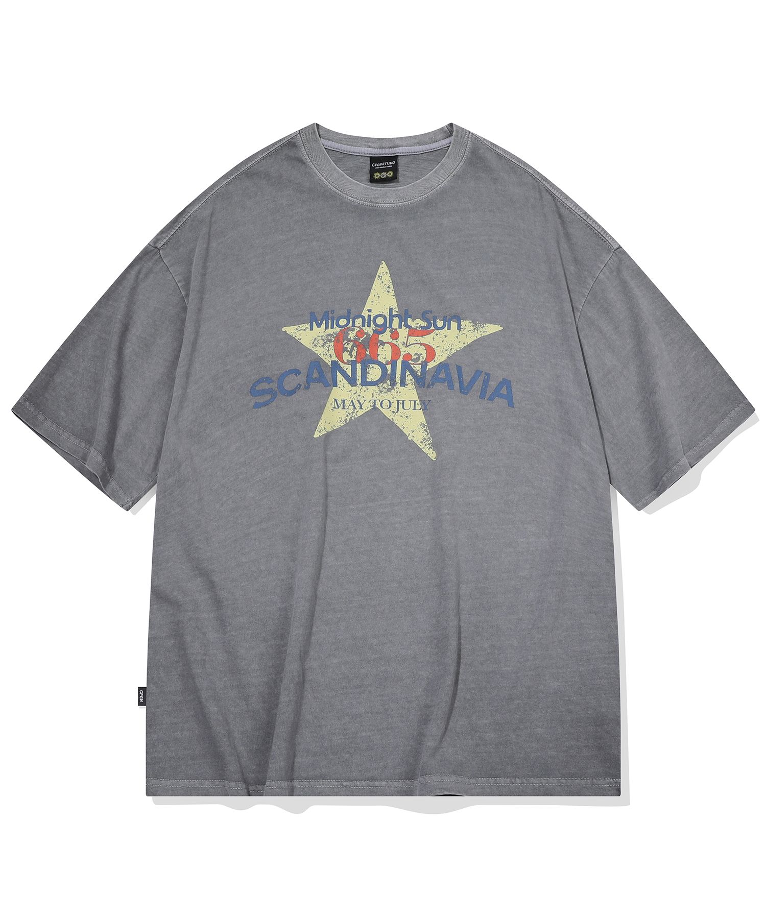 [CPGN STUDIO]25SS★MIDNIGHT SUN PIGMENT SHORT SLEEVE T-SHIRT MUSINSA | CPGN STUDIO Midnight Sun Pigment Short Sleeve T