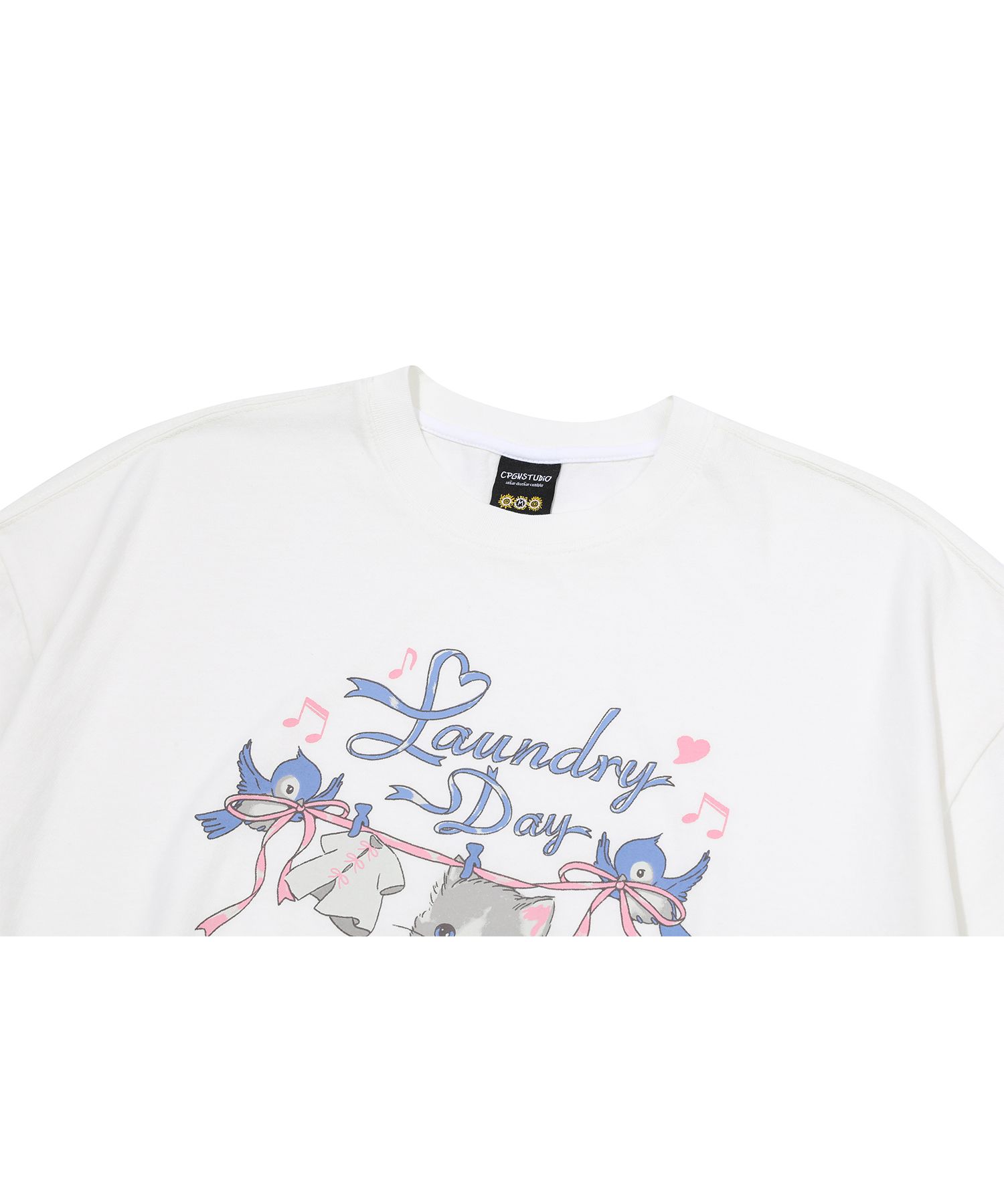 MUSINSA | CPGN STUDIO Laundry Day Short Sleeve T-Shirt Star