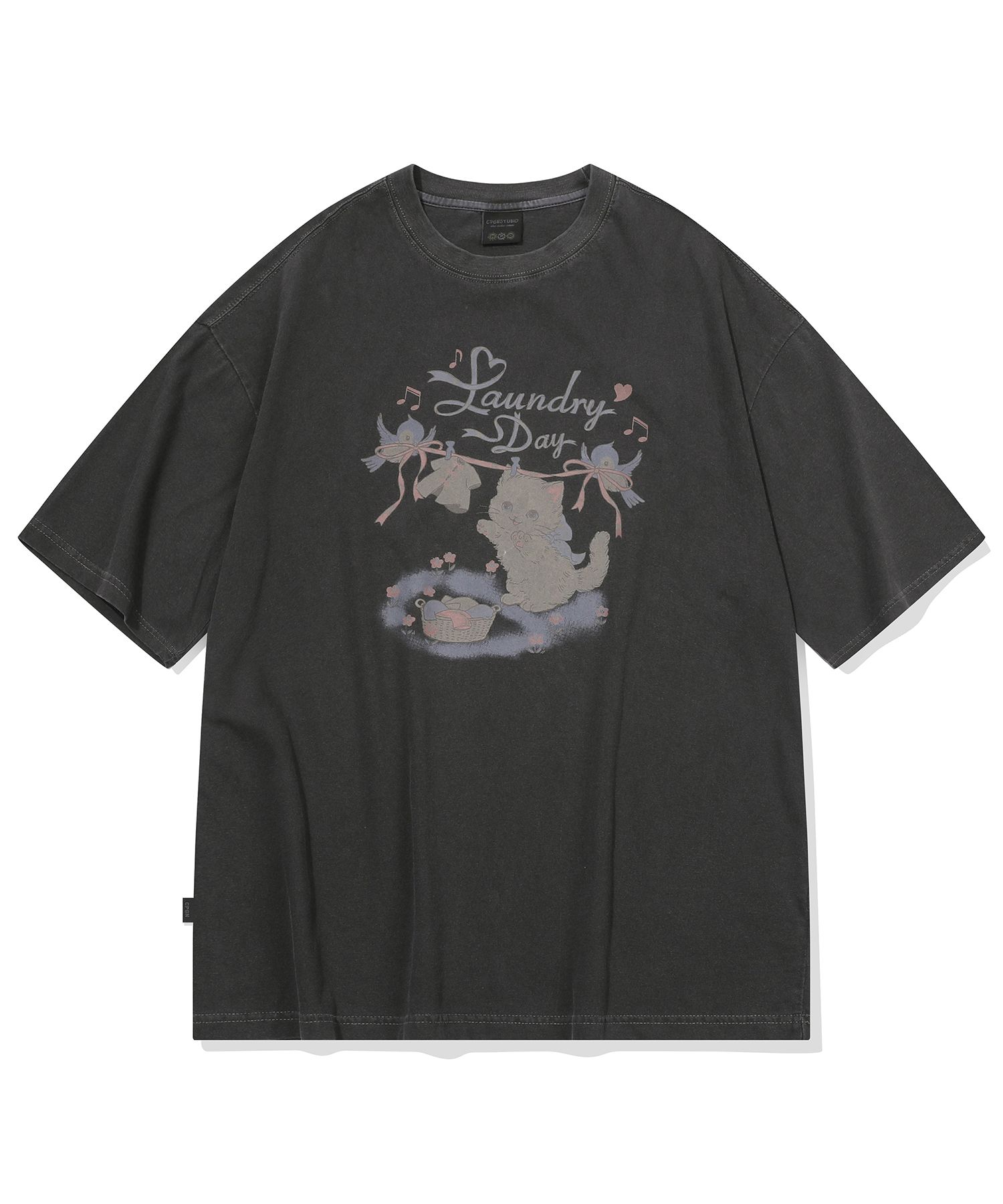 【CPGN STUDIO】25SS★ Laundry Day Pigment Short Sleeve Tee MUSINSA | CPGN STUDIO Laundry Day Pigment Short Sleeve T