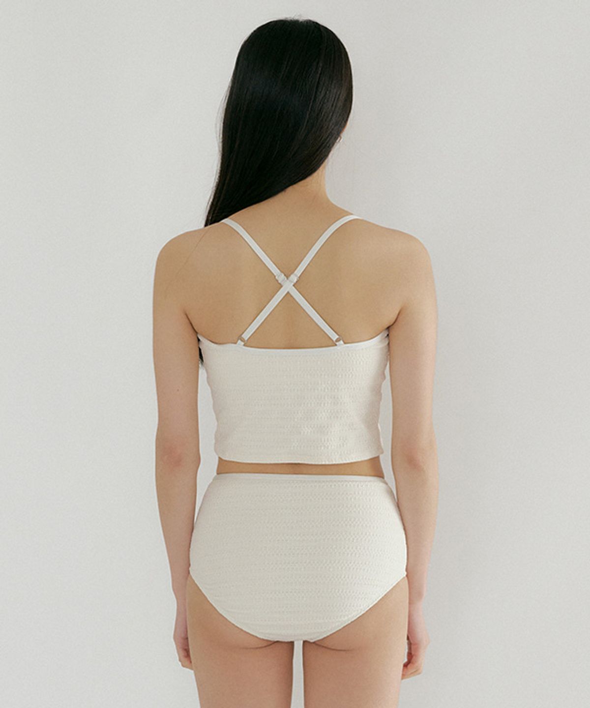 링서울(LINGSEOUL) lace swim set-cream