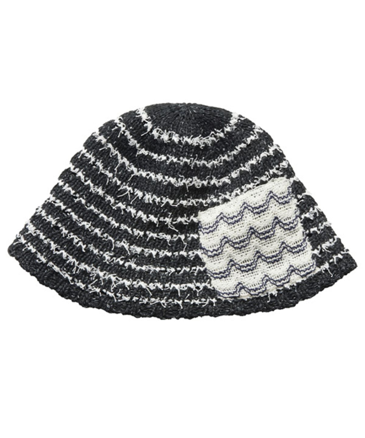 그레이티스트(THE GREATEST) Wave Patch Bucket Black