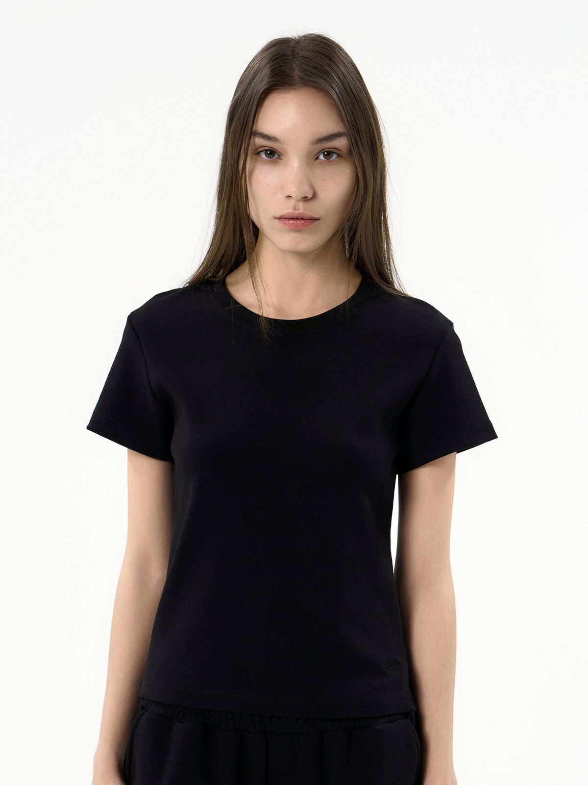 세이지가(SAGEGA) Soft Tension Tee (Black)
