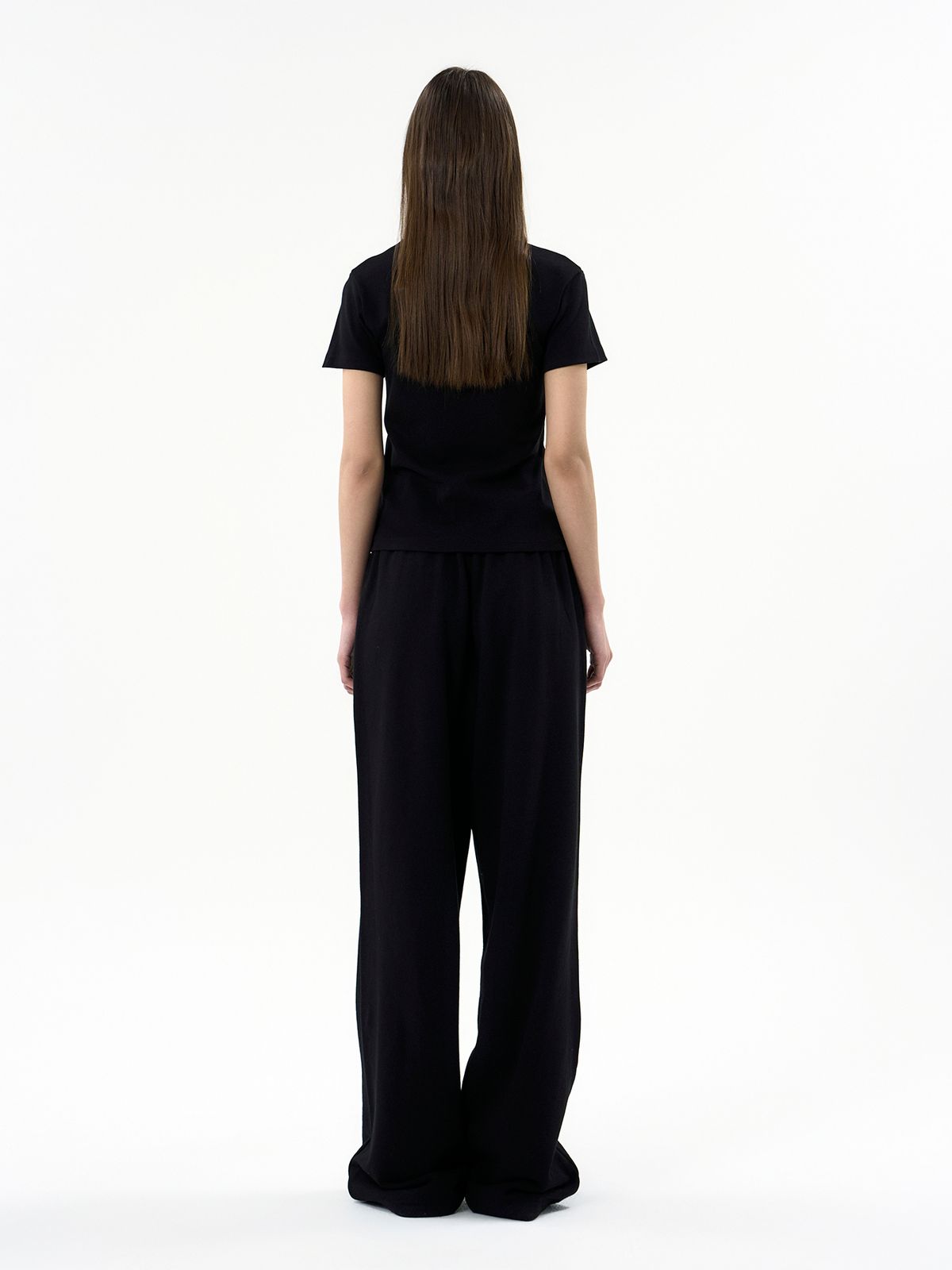 세이지가(SAGEGA) Soft Tension Tee (Black)