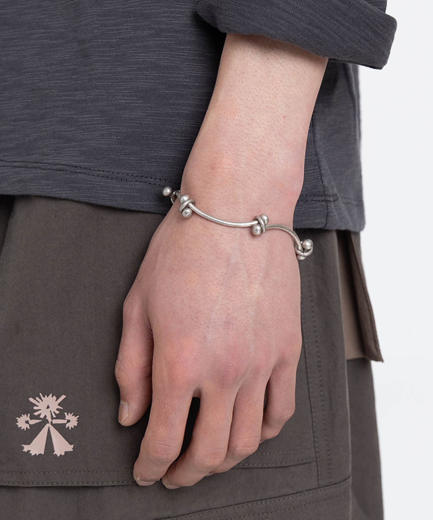 MUSINSA | TOWTOW ARCHIVE Llama Bracelet Silver