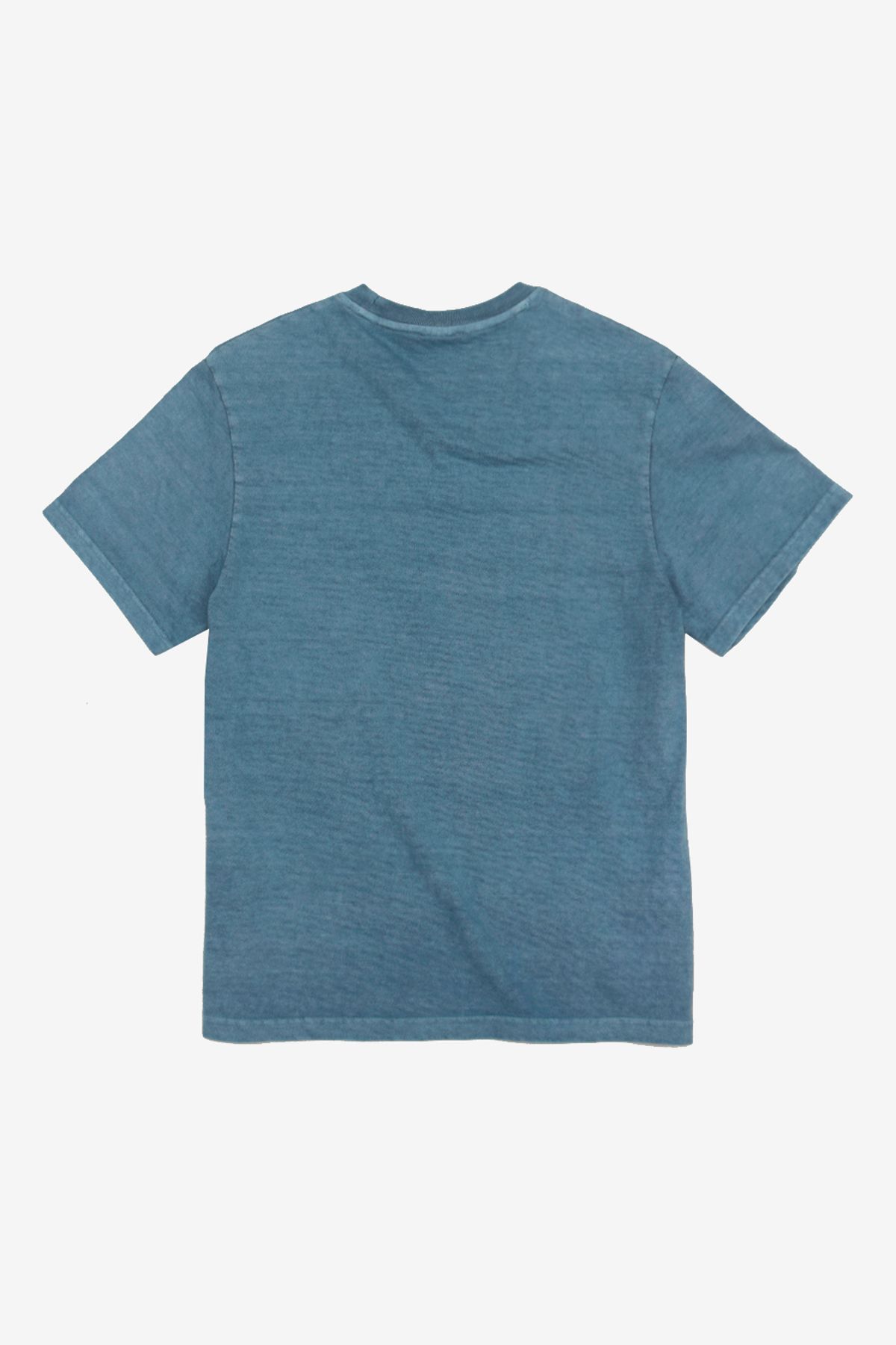 르몽생미셸(LE MONT ST MICHEL) Vintage washed unisex T-shirts_blue