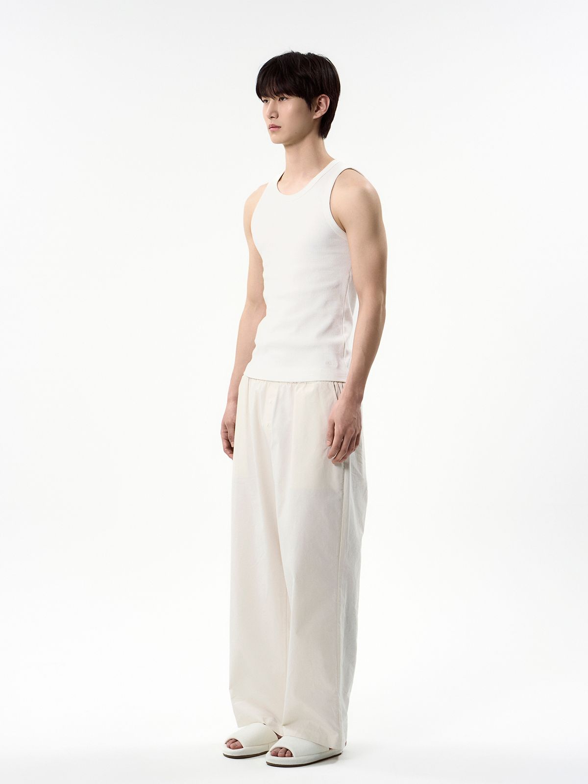 세이지가(SAGEGA) Cotton Pyjama Pants (Cream)